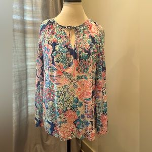 Lilly Pulitzer Willa Top XL
